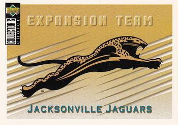 #380 Expansion Team Jacksonville Jaguars - Jacksonville Jaguars - 1994 Collector's Choice Football