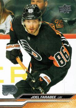 #380 Joel Farabee - Philadelphia Flyers -2023-24 Upper Deck Hockey