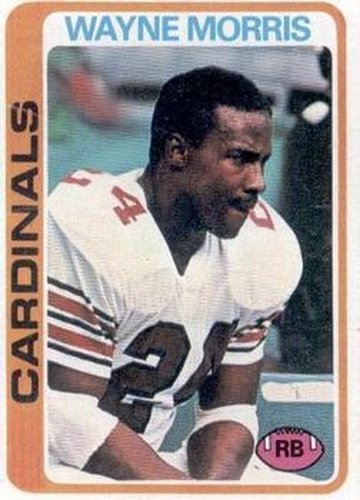 #381 Wayne Morris - St. Louis Cardinals - 1978 Topps Football