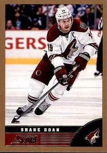 #381 Shane Doan - Phoenix Coyotes - 2013-14 Score - Gold Hockey