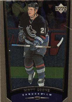 #381 Matt Cooke - Vancouver Canucks - 1998-99 Upper Deck Gold Reserve Hockey