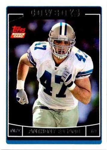 #381 Anthony Fasano - Dallas Cowboys - 2006 Topps Football