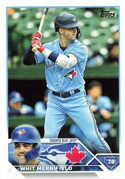 #381 Whit Merrifield - Toronto Blue Jays - 2023 Topps Baseball