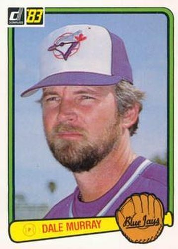 #381 Dale Murray - Toronto Blue Jays - 1983 Donruss Baseball