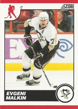 #381 Evgeni Malkin - Pittsburgh Penguins - 2010-11 Score Hockey
