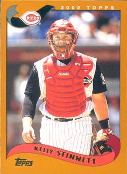 #381 Kelly Stinnett - Cincinnati Reds - 2002 Topps Baseball