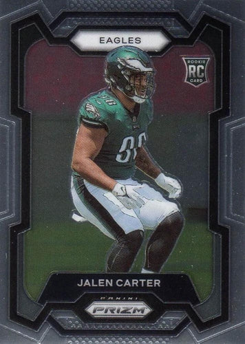 #381 Jalen Carter - Philadelphia Eagles - 2023 Panini Prizm Football