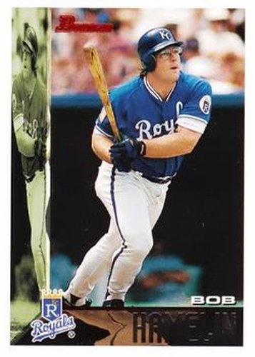 #381 Bob Hamelin - Kansas City Royals - 1995 Bowman Baseball