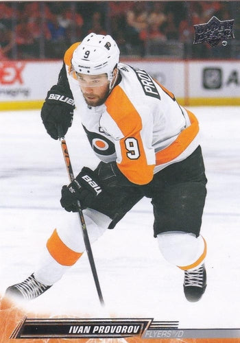 #382 Ivan Provorov - Philadelphia Flyers - 2022-23 Upper Deck Hockey
