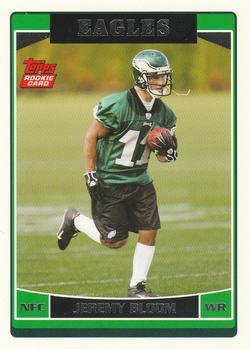 #382 Jeremy Bloom - Philadelphia Eagles - 2006 Topps Football