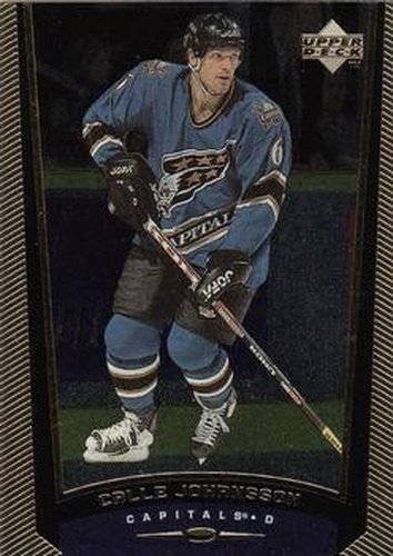 #382 Calle Johansson - Washington Capitals - 1998-99 Upper Deck Gold Reserve Hockey