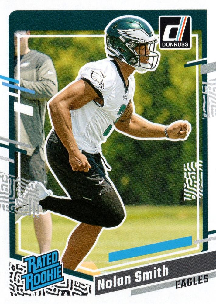 #382 Nolan Smith - Philadelphia Eagles - 2023 Donruss Football