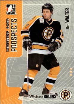 #382 Ben Walter - Providence Bruins - 2005-06 In The Game Heroes and Prospects Hockey