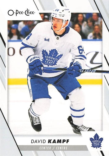 #382 David Kampf - Toronto Maple Leafs - 2023-24 O-Pee-Chee Hockey