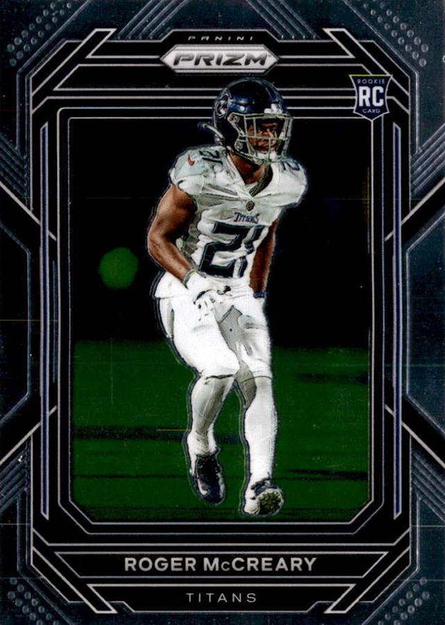 #382 Roger McCreary - Tennessee Titans - 2022 Panini Prizm Football