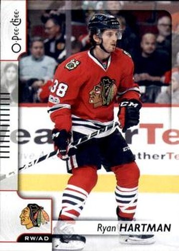 #382 Ryan Hartman - Chicago Blackhawks - 2017-18 O-Pee-Chee Hockey