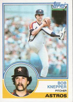 #382 Bob Knepper - Houston Astros - 1983 Topps Baseball