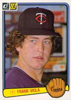 #382 Frank Viola - Minnesota Twins - 1983 Donruss Baseball