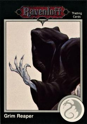 #382 Grim Reaper - 1991 TSR Advanced Dungeons & Dragons - Silver