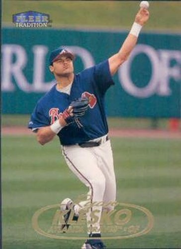 #382 Ryan Klesko - Atlanta Braves - 1998 Fleer Tradition Baseball