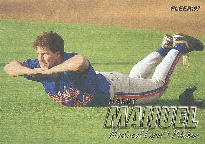 #382 Barry Manuel - Montreal Expos - 1997 Fleer Baseball