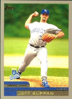 #383 Jeff Suppan - Kansas City Royals - 2000 Topps Baseball