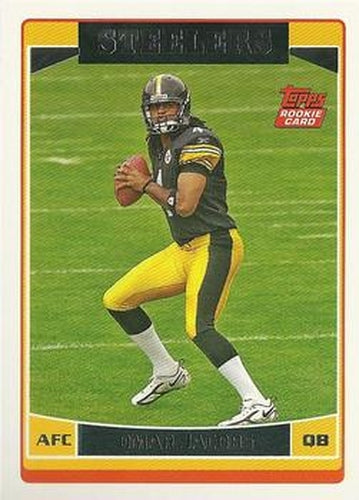 #383 Omar Jacobs - Pittsburgh Steelers - 2006 Topps Football