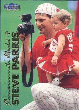 #383 Steve Parris - Cincinnati Reds - 1999 Fleer Tradition Baseball