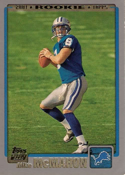 #383 Mike McMahon - Detroit Lions - 2001 Topps Football