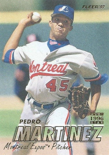 #383 Pedro Martinez - Montreal Expos - 1997 Fleer Baseball