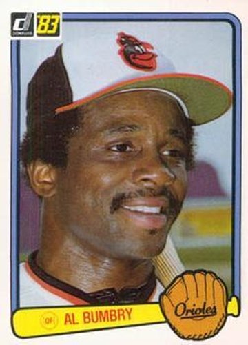 #383 Al Bumbry - Baltimore Orioles - 1983 Donruss Baseball