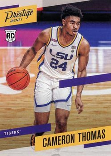 #383 Cameron Thomas - LSU Tigers - 2021 Panini Chronicles Draft Picks Basketball