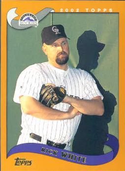 #383 Rick White - Colorado Rockies - 2002 Topps Baseball
