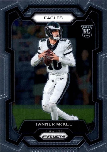 #383 Tanner McKee - Philadelphia Eagles - 2023 Panini Prizm Football