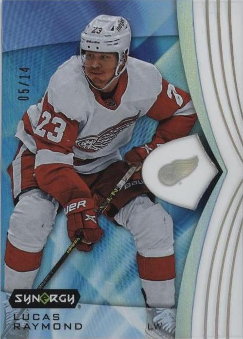 #59 Lucas Raymond - Detroit Red Wings - 2023-24 Upper Deck Synergy Hockey