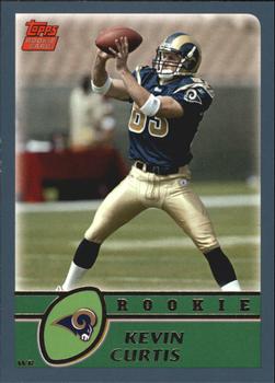 #384 Kevin Curtis - St. Louis Rams - 2003 Topps Football