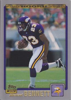 #384 Michael Bennett - Minnesota Vikings - 2001 Topps Football