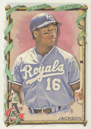 #384 Bo Jackson - Kansas City Royals - 2023 Topps Allen & Ginter Baseball