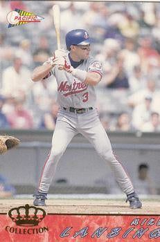 #384 Mike Lansing - Montreal Expos - 1994 Pacific Baseball