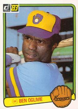 #384 Ben Oglivie - Milwaukee Brewers - 1983 Donruss Baseball