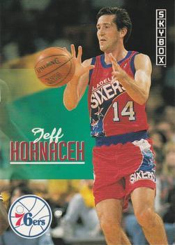 #384 Jeff Hornacek - Philadelphia 76ers - 1992-93 SkyBox Basketball