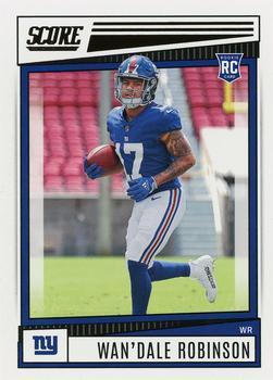 #384 Wan'Dale Robinson - New York Giants - 2022 Score Football
