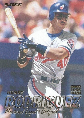 #384 Henry Rodriguez - Montreal Expos - 1997 Fleer Baseball