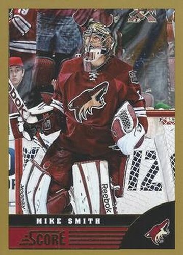 #384 Mike Smith - Phoenix Coyotes - 2013-14 Score - Gold Hockey