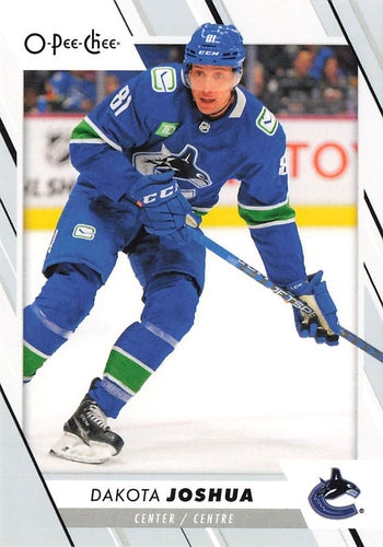 #384 Dakota Joshua - Vancouver Canucks - 2023-24 O-Pee-Chee Hockey