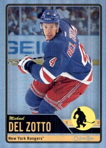 #385 Michael Del Zotto - New York Rangers - 2012-13 O-Pee-Chee - Rainbow Hockey
