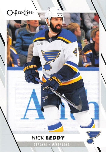 #385 Nick Leddy - St. Louis Blues - 2023-24 O-Pee-Chee Hockey