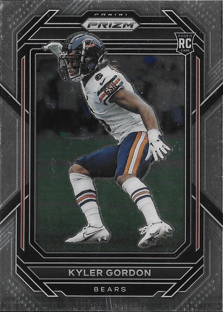 #385 Kyler Gordon - Chicago Bears - 2022 Panini Prizm Football