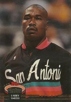#385 Larry Smith - San Antonio Spurs - 1992-93 Stadium Club Basketball