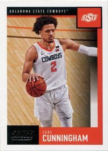#385 Cade Cunningham - Oklahoma State Cowboys - 2021 Panini Chronicles Draft Picks Basketball